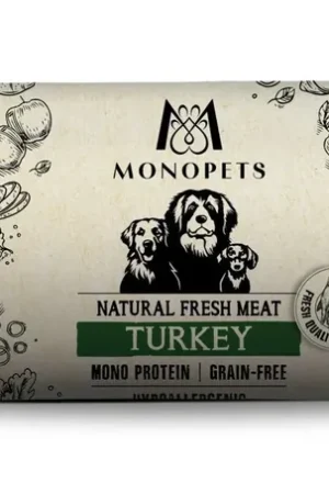 Seizoensaanbieding Monopets Fresh Meat Dog Sausage Turkey 600 gr